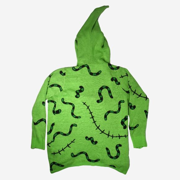 Disney Tim Burton's The Nightmare Before Christmas Oogie Boogie Cardigan - L - Picture 2 of 7